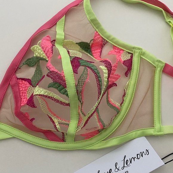 NWT For Love and Lemons 🍋 Petunia Underwire Bra - Picture 6 of 8